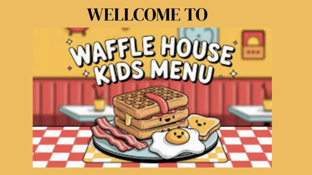 Waffle House Kids Menu with Prices 2025 1 Waffle house kids menu